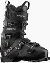 Salomon S/Pro 120 HV Mens Ski Boots - Black Titanium Belluga