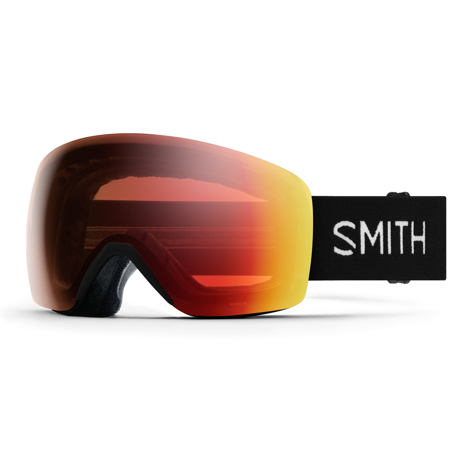 SMITH Skyline goggles - Black w/ Photochromic Pro Red Mirror