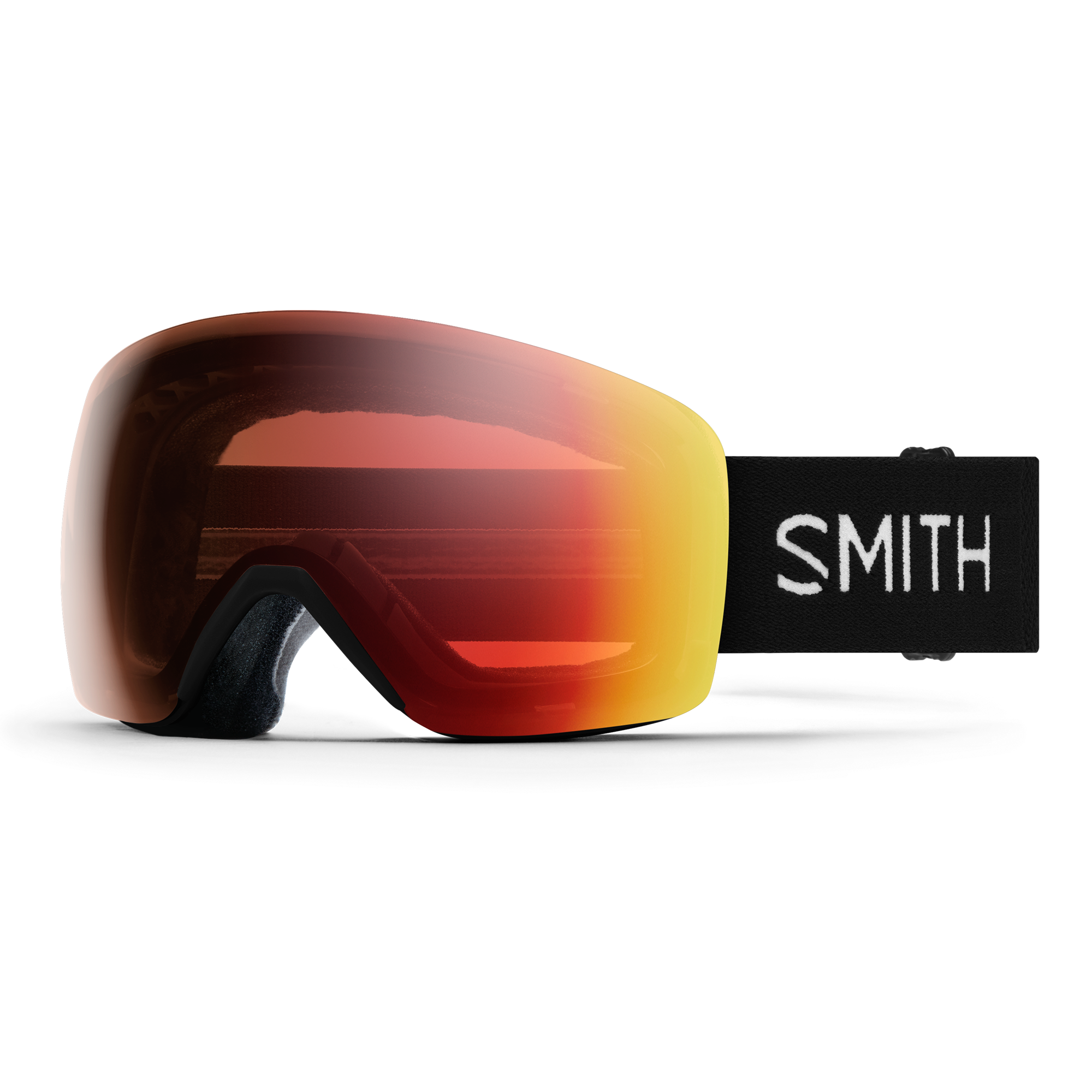 SMITH Skyline goggles - Black w/ Photochromic Pro Red Mirror
