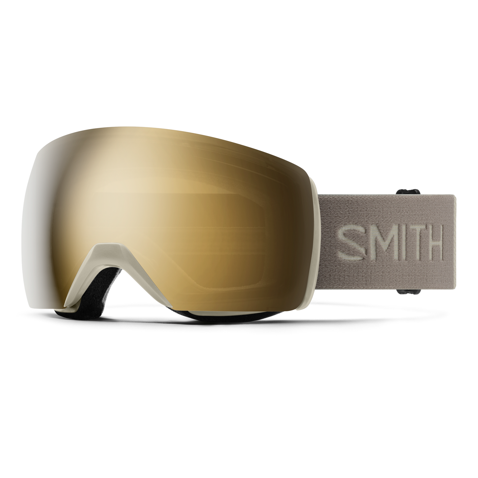 SMITH Skyline XL Low Bridge goggles - Chalk w/ Photochromic Pro Gold Mirror