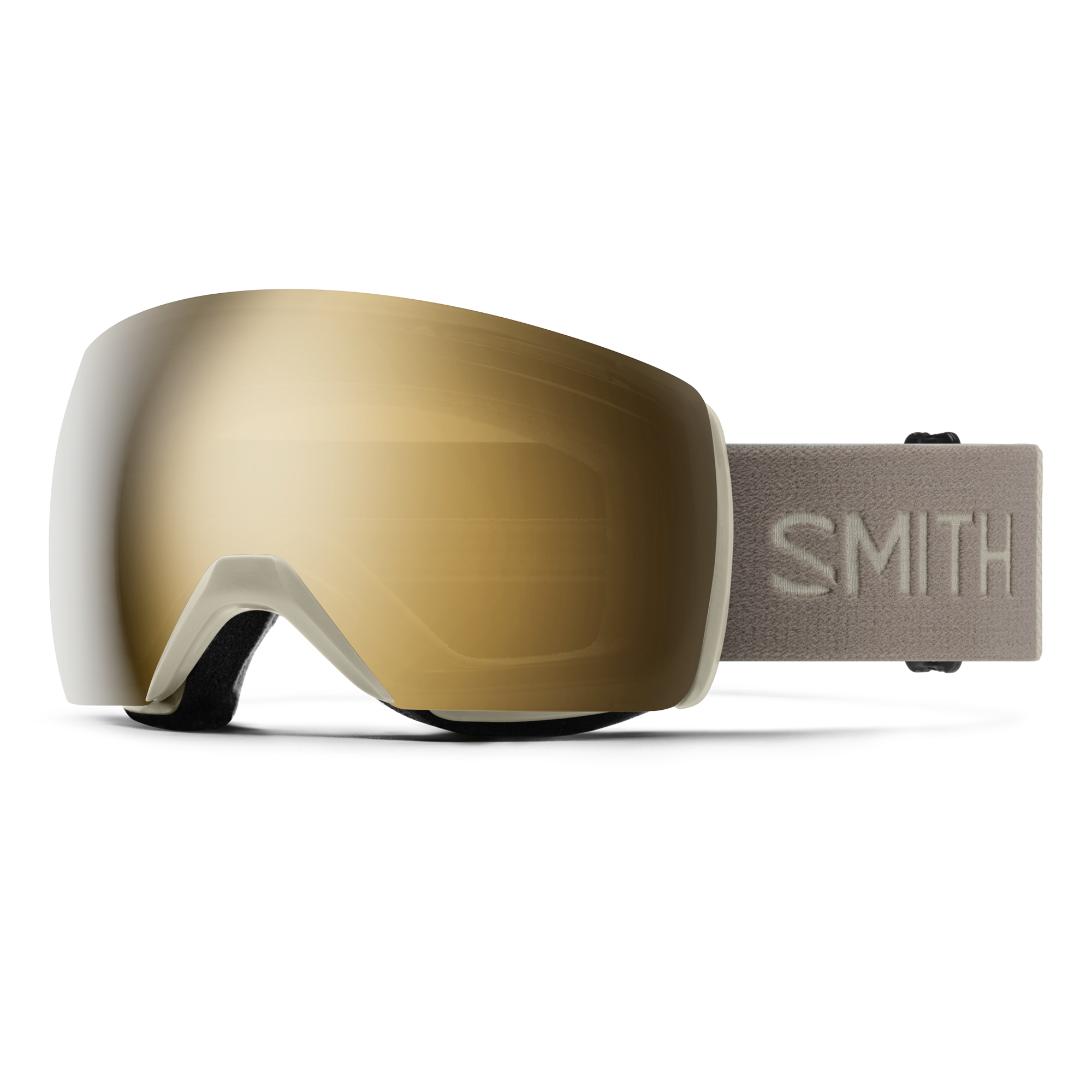 SMITH Skyline XL Low Bridge goggles - Chalk w/ Photochromic Pro Gold Mirror
