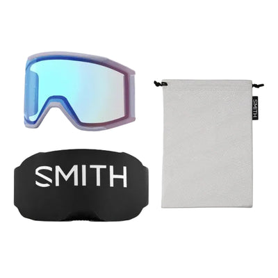 SMITH Squad Mag goggles - Lunar Fog | ChromaPop Everyday Rose Gold Mirror