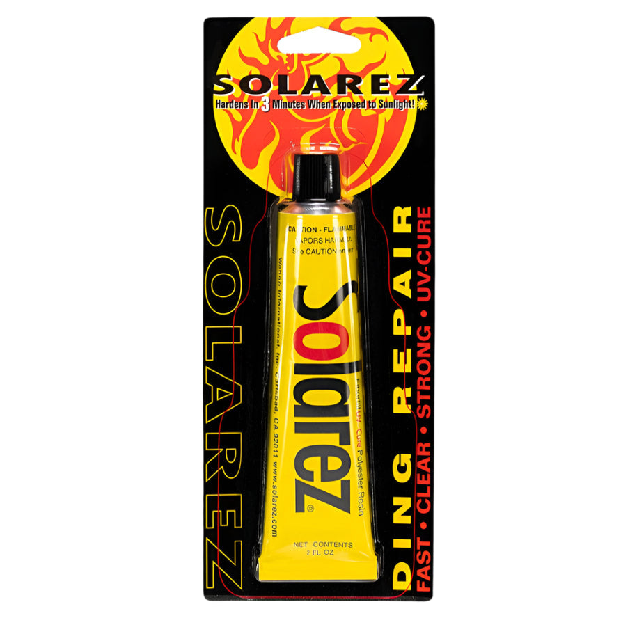 SOLAREZ Polyester UV Cure Resin Surfboard Ding Repair - 2oz