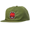 SPITFIRE Bighead Fill Adjustable Cap - Olive/red