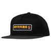 SPITFIRE LTB Patch Adjustable Cap - Black