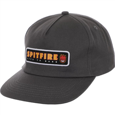 SPITFIRE LTB Patch Adjustable Cap - Charcoal