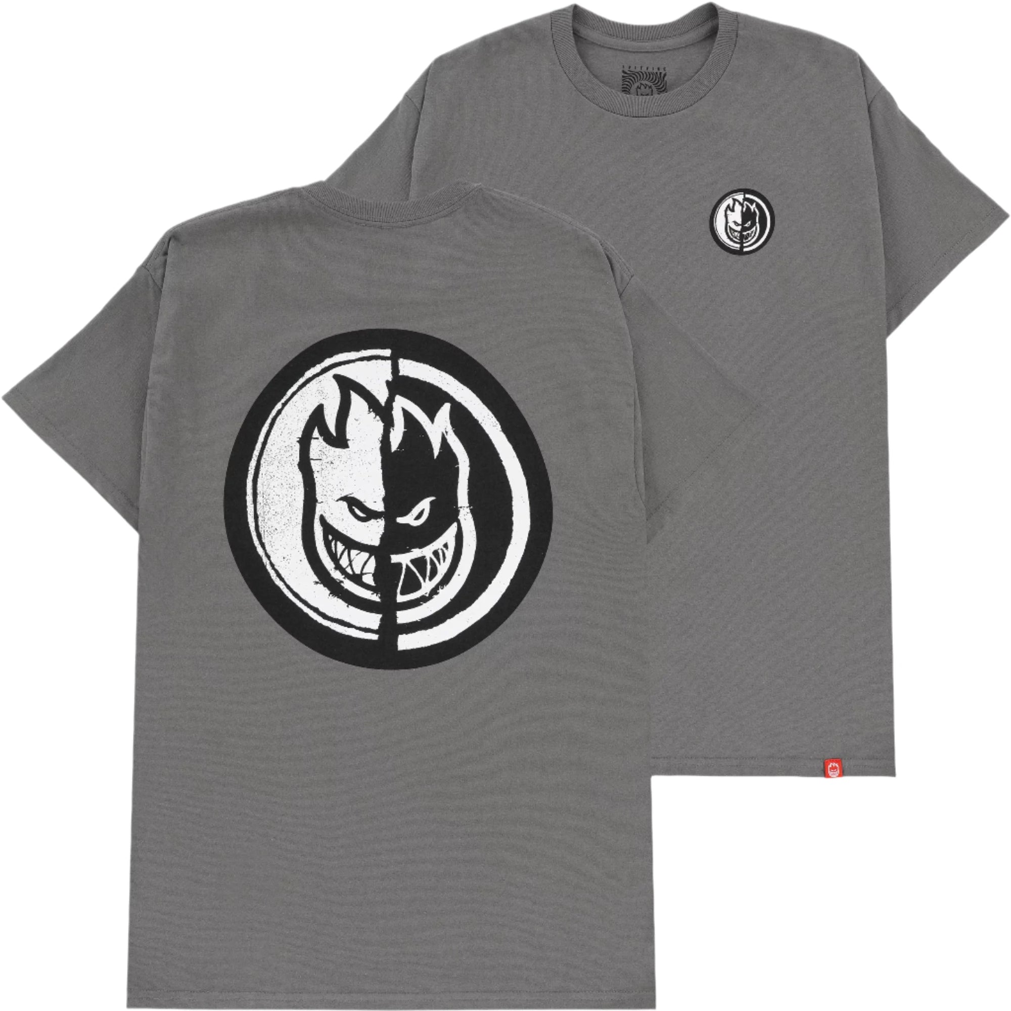 SPITFIRE Yin Yang Tee Mens - Charcoal