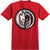 SPITFIRE Yin Yang Tee Mens - Red/Black/White