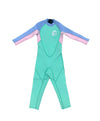 ONeill Reactor Toddler Girls Full 2mm Wetsuit - Seafoam/Pink/Fog