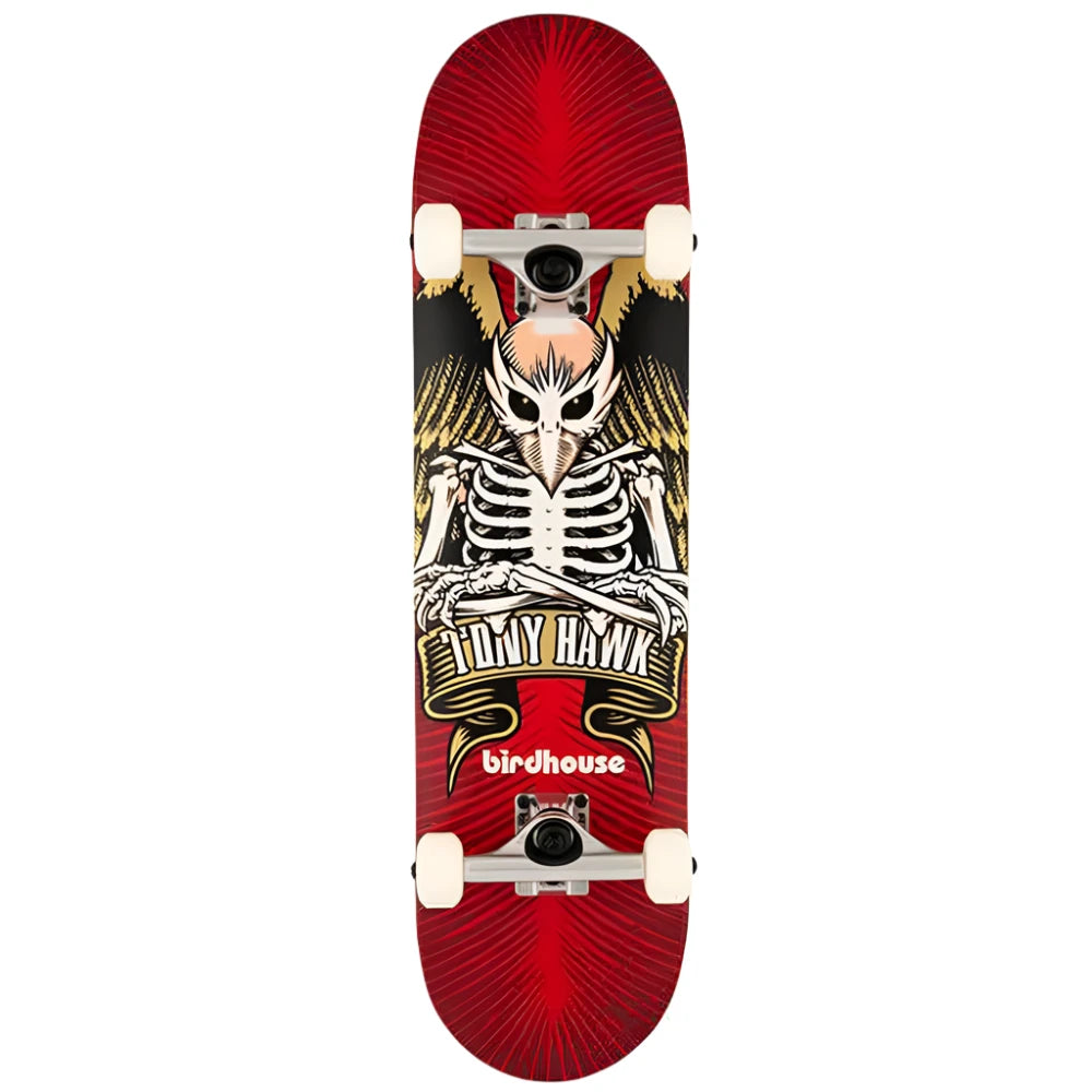 BIRDHOUSE Tony Hawk Icon L1 skateboard - Red - 8.0