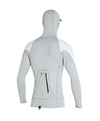 Oneill TravellerLS Rash Vest Mens - Cool Grey/White/White