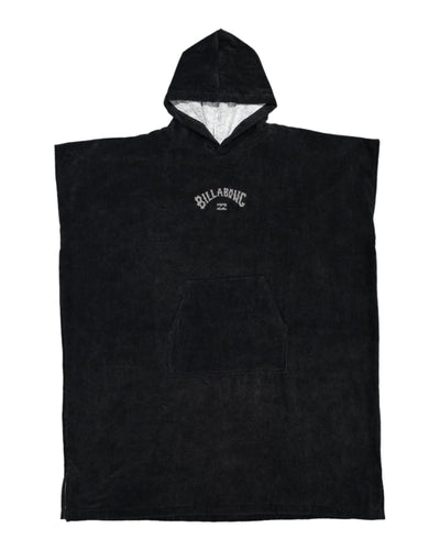 BILLABONG Boys wetsuit hoddie Towel - Black