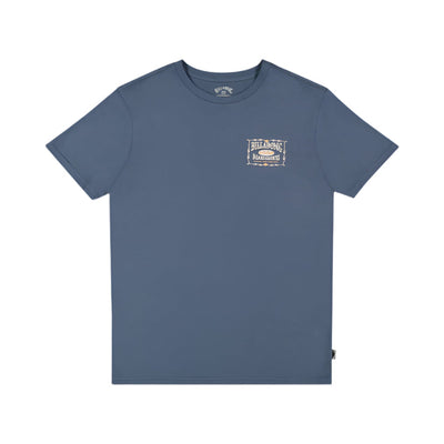 Billabong Double Spread Boys Tee - Steel Blue