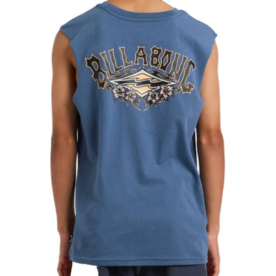 BILLABONG Heritage Boys Tank - China Blue
