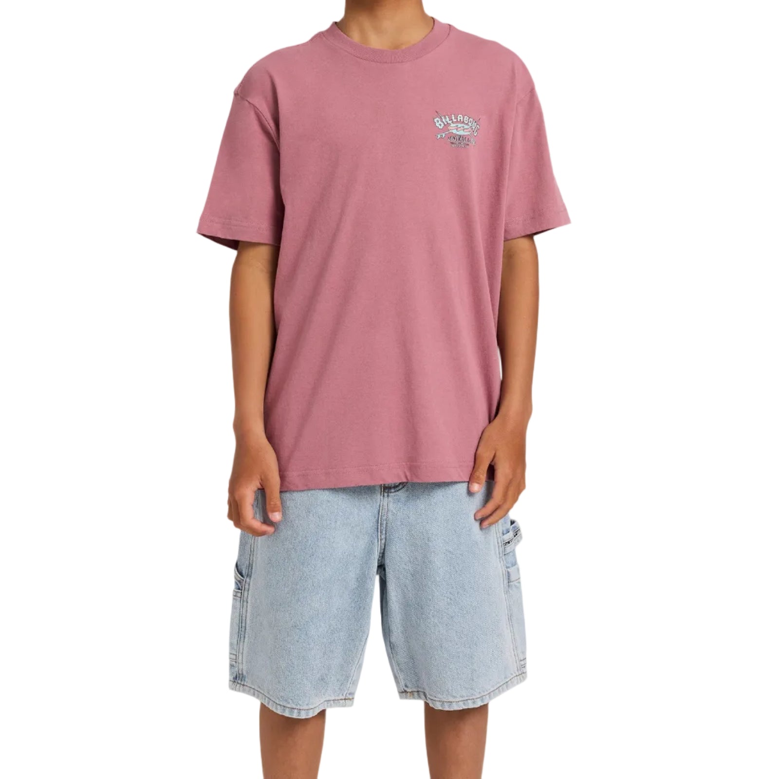 BILLABONG Heritage Boys T shirt - Red Dahlia