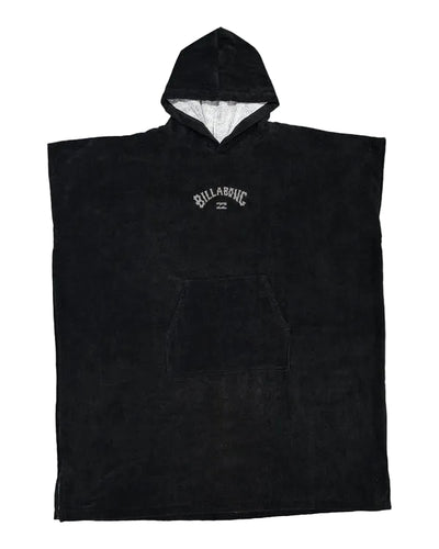 Billabong Boys Wetsuit Hoodie Towel - Black