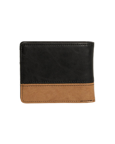 Billabong Dimension Wallet - Black/Tan
