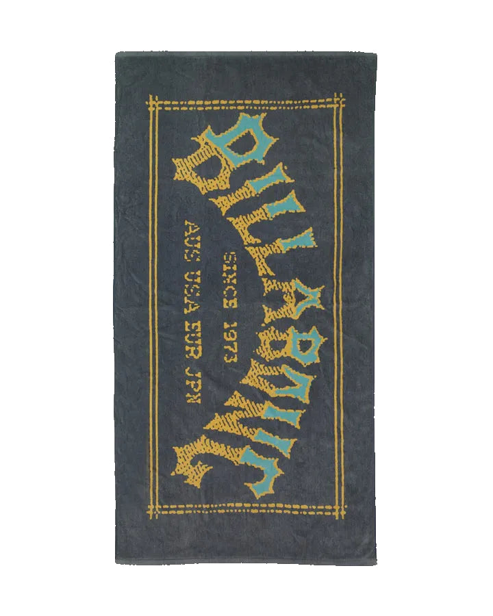 Billabong Vintage Promo Towel - Dark Slate