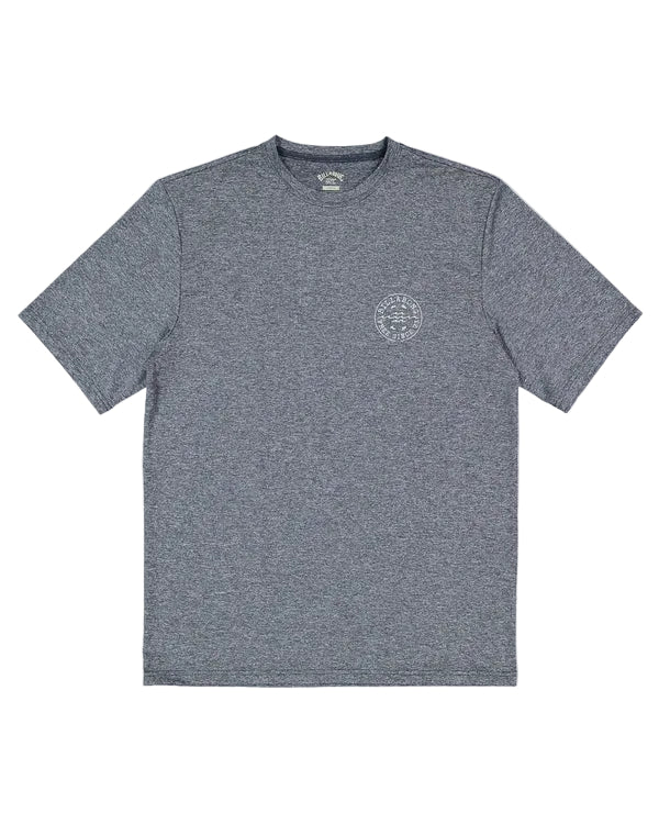 Billabong Big Wave Daz SS Rashshirt - Navy Heather