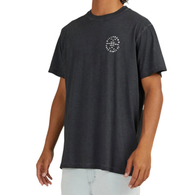 BILLABONG Big Wave Daz Tshirt Mens - Black