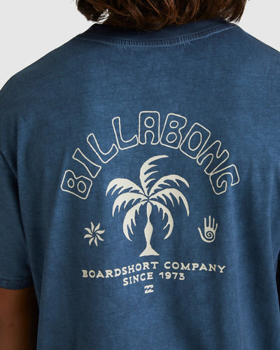 Billabong Big Wave Shazza Tshirt Mens - Dark Blue