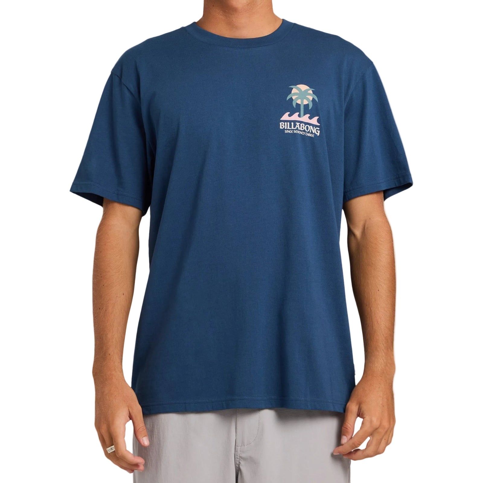 BILLABONG Portal Premium T-Shirt - Dark Denim