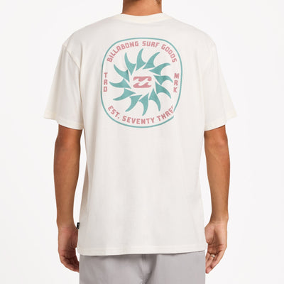 BILLABONG Rotation Premium T-Shirt - Off White