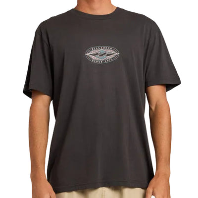 BILLABONG Rotor Diamond Premium T-Shirt - Raven