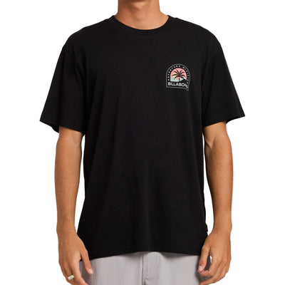 BILLABONG Sun Down Adiv Premium T-Shirt - Black
