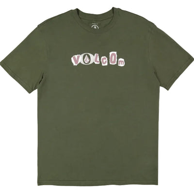 VOLCOM Angst SS Tee - Squadron Green