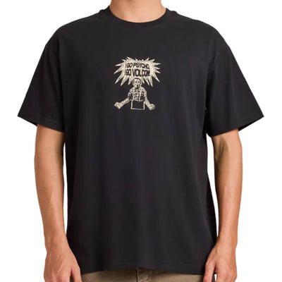 Volcom I Go Psycho Loose Fit Tee - Black
