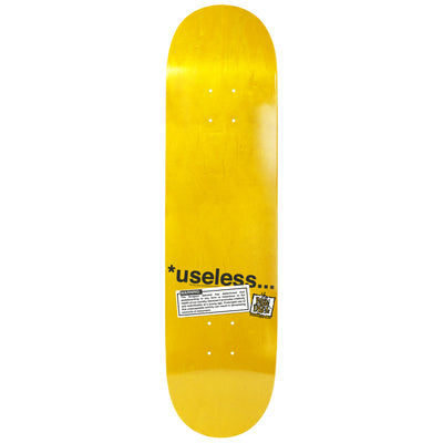 NEW DEAL Useless Wooden Toy skateboard deck - 8.25