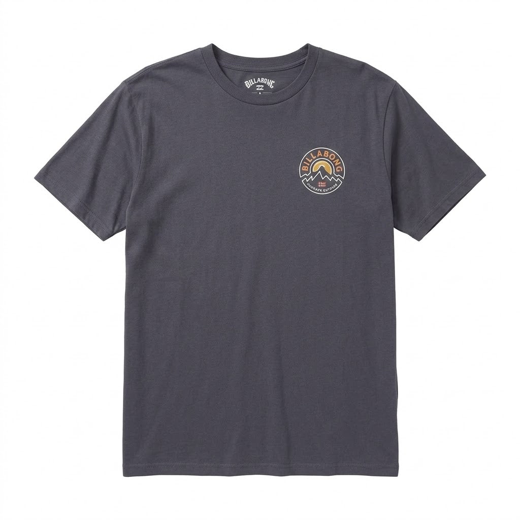 BILLABONG Rockies A/Div Premium T-Shirt - Mens - Graystone