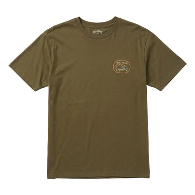BILLABONG Andes Adiv Premium Tshirt Mens - Winter Moss