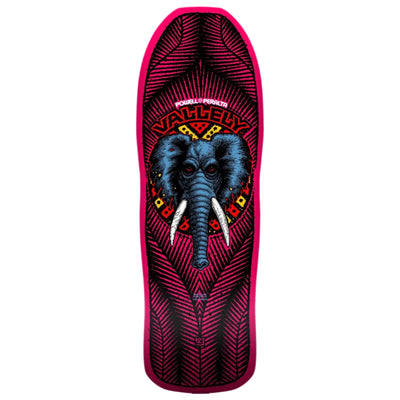 POWELL PERALTA Mike Vallely Elephant Reissue Deck - 10in - Pink
