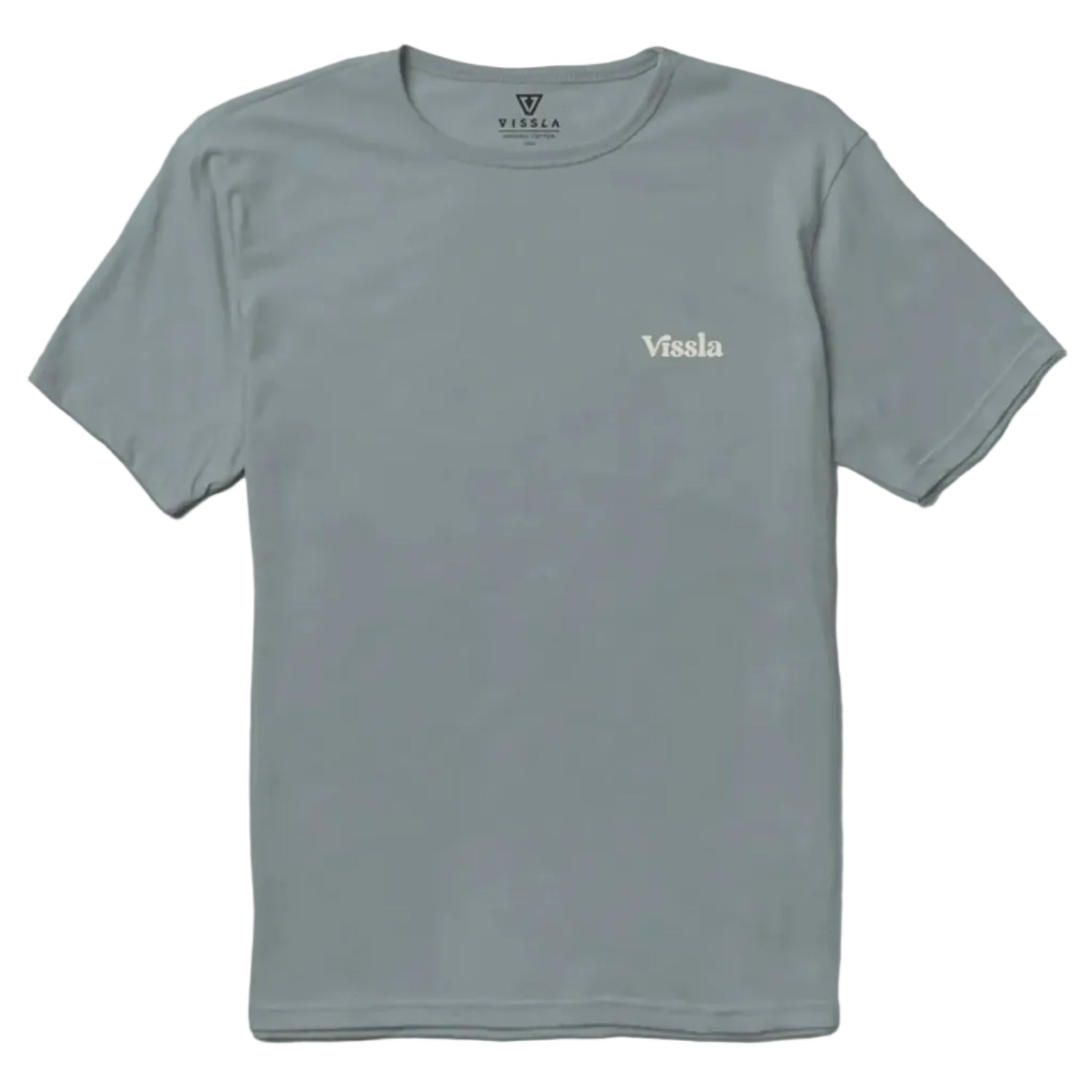 VISSLA Keana Organic Blend t-shirt - Blue Haze