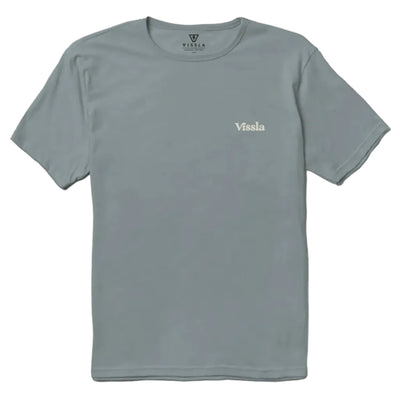 VISSLA Keana Organic Blend t-shirt - Blue Haze