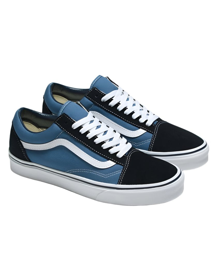 Vans Skate Old Skool Shoe Mens - Navy/White