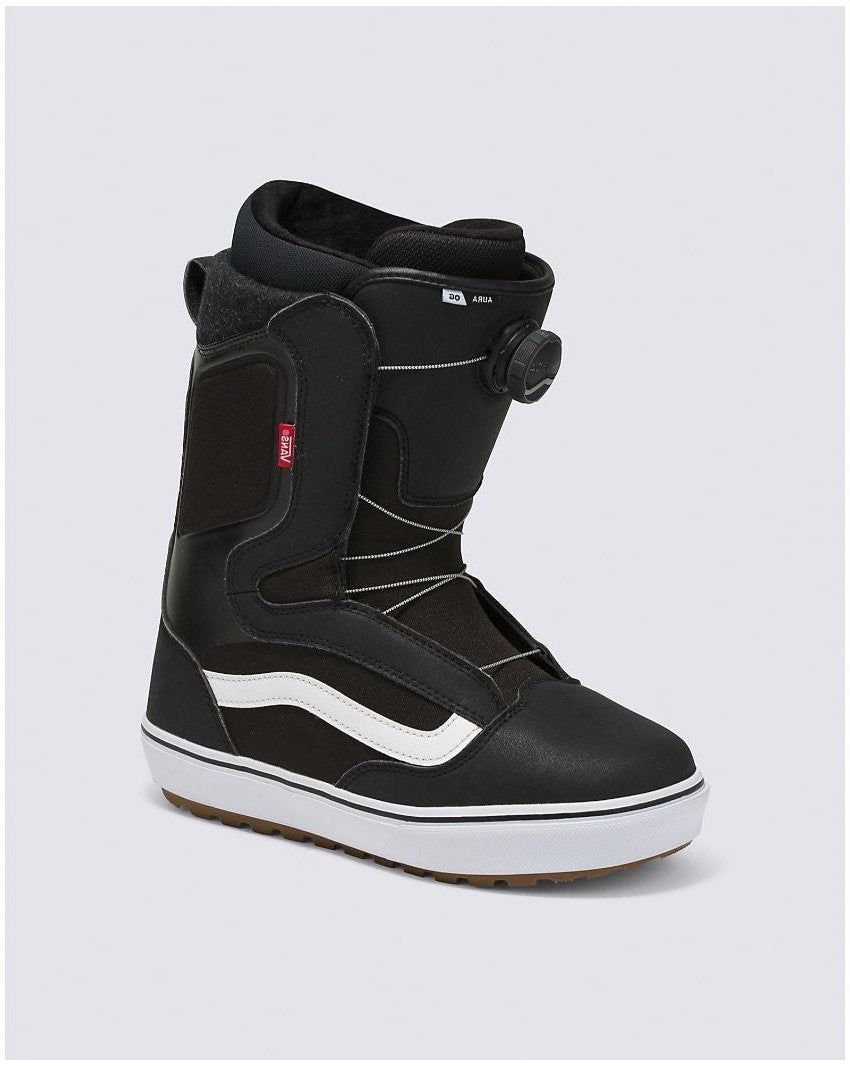 Vans Aura OG Snowboard Boot - Black/White