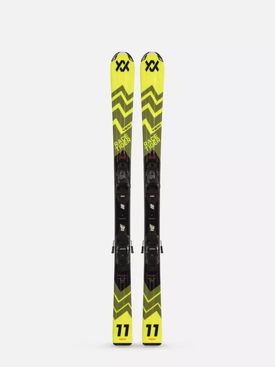 VOLKL Racetiger Junior Yellow Vmotion 7.0 Ski/Binding 2026 - 140