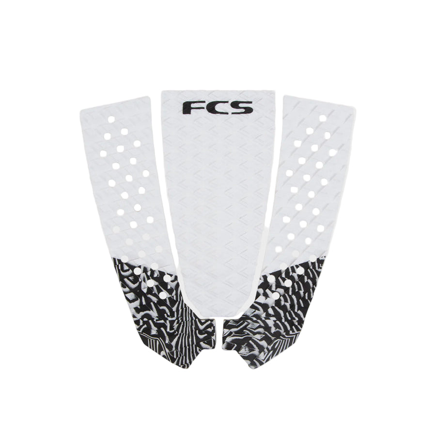 FCS Grip - Toledo White surfboard tail traction pad