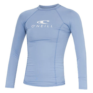 O'NEILL Classic UV LS Rash Vest - Womens - Faded Denim