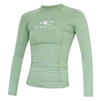 O'NEILL Classic UV LS Rash Vest - Womens - Oil Green