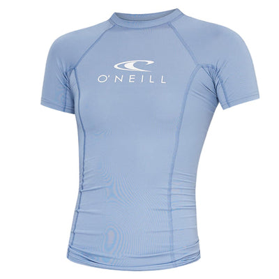 O'NEILL Classic UV SS Rash Vest - Womens - Faded Denim