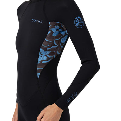 O'NEILL O'riginals BZ LS Boyleg 2mm Spring Suit - Womens - Seawater Floral