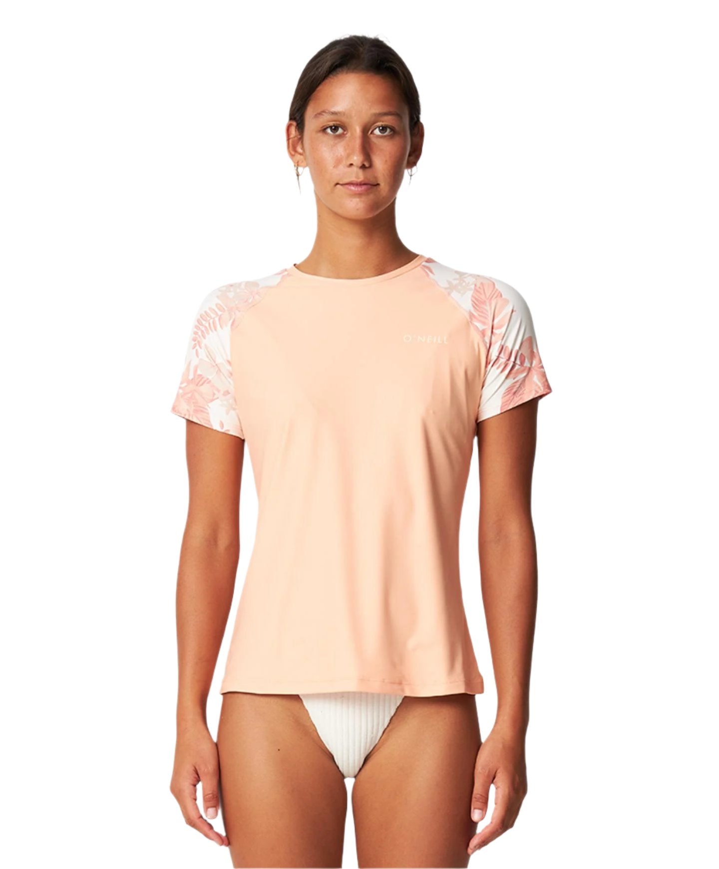 Oneill Salina SS Surf Tee Womens - Wild Orchid Peach