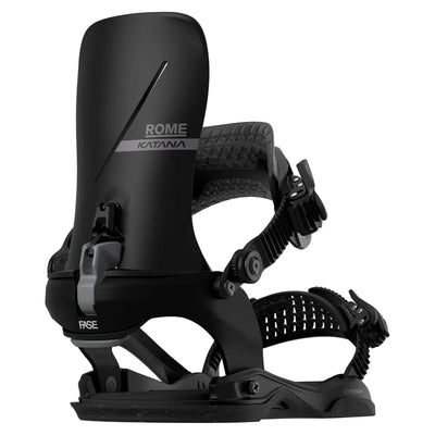 ROME Katana AsymWrap FASE snowboard bindings 2027 - Black