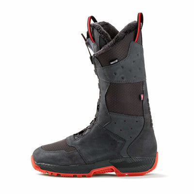 Dahu Ecorce 01 Mens Ski Boot - Basalt Black Dark Grey Red