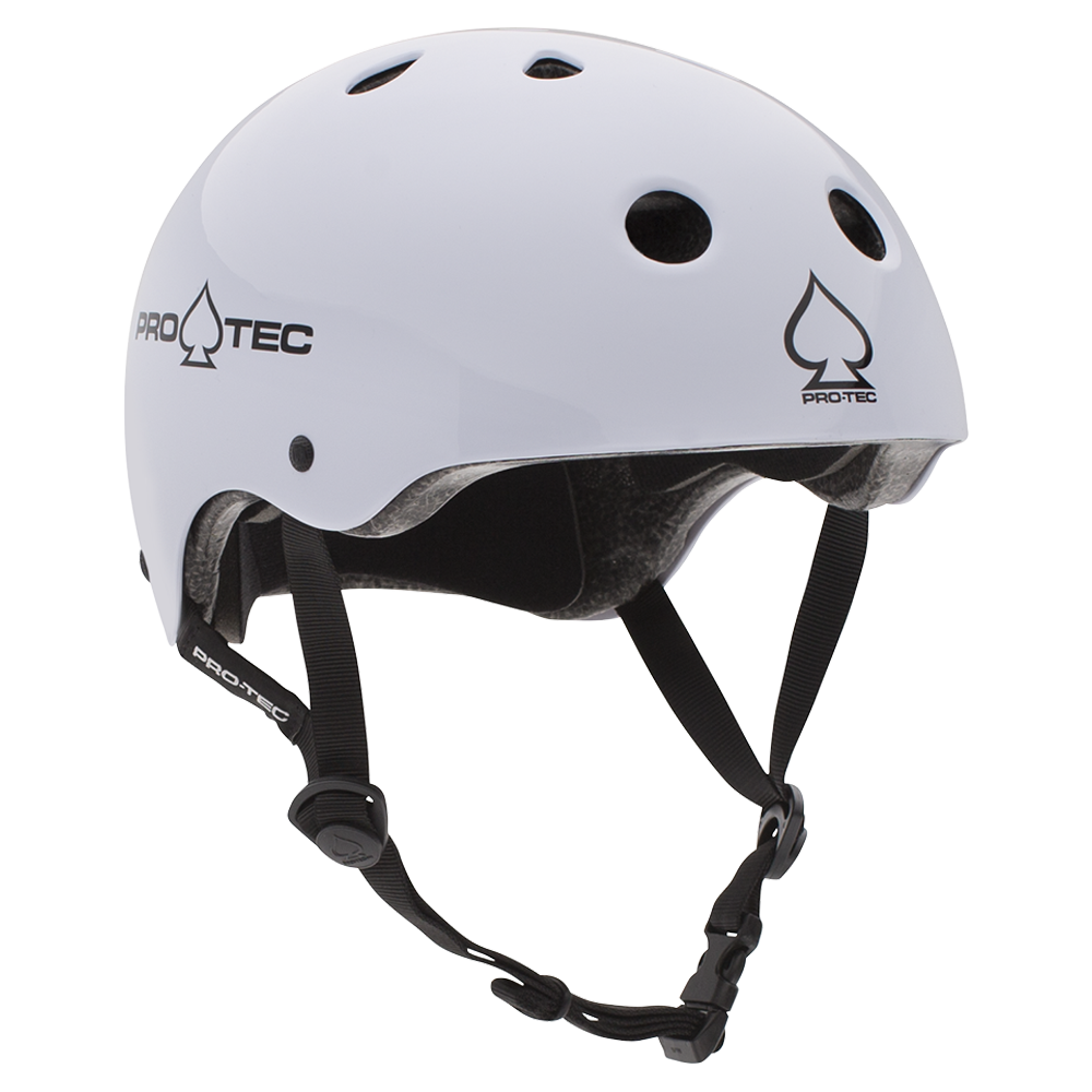 PRO-TEC Classic Certified skate helmet - Gloss White