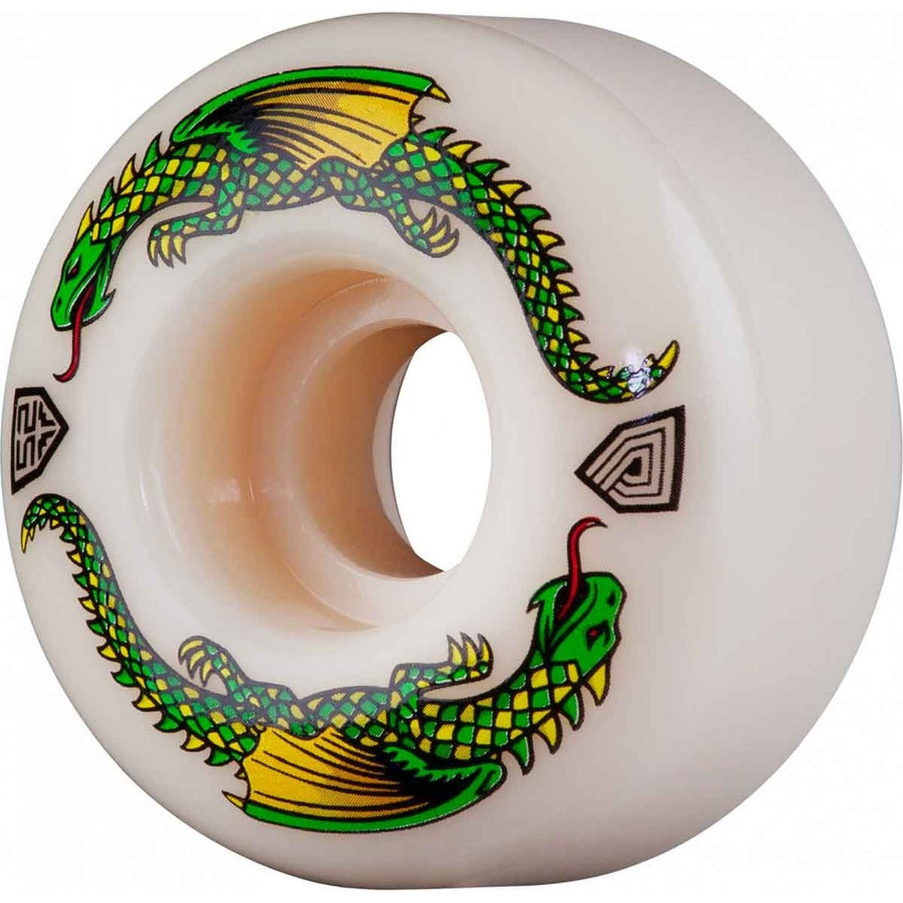 POWELL PERALTA Dragon Formula wheels 93A 31W - White - 52mm